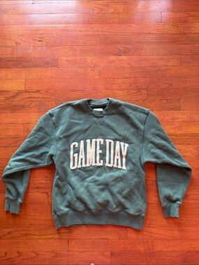 Abercrombie & Fitch Sage Green Pullover Sweatshirt